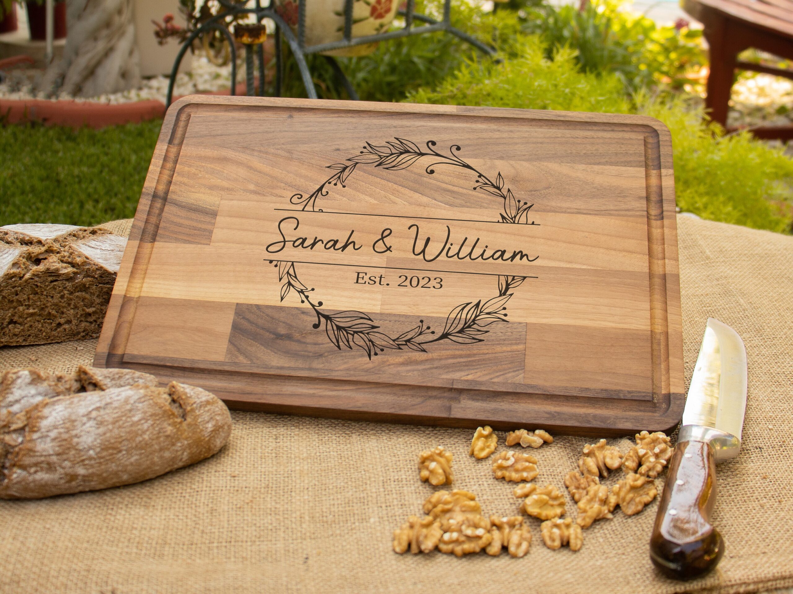 Couple Charcuterie Board – Custom Engraved Cutting Board | Personalized Anniversary Gift, Wedding Gift for Couple Couple Charcuterie Board – Custom Engraved Cutting Board | Personalized Anniversary Gift, Wedding Gift for Couple