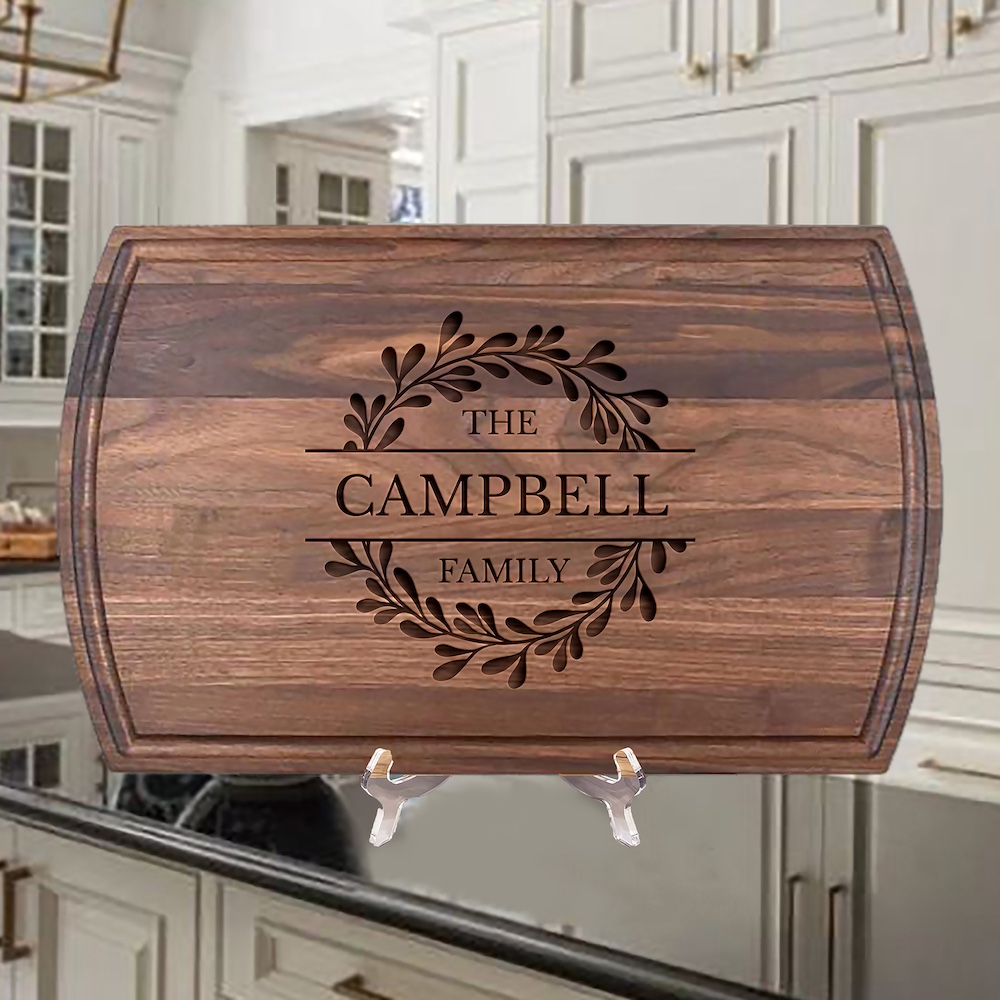Personalized Charcuterie Board – Custom Walnut or Bamboo Cutting Board Personalized Charcuterie Board – Custom Walnut or Bamboo Cutting Board