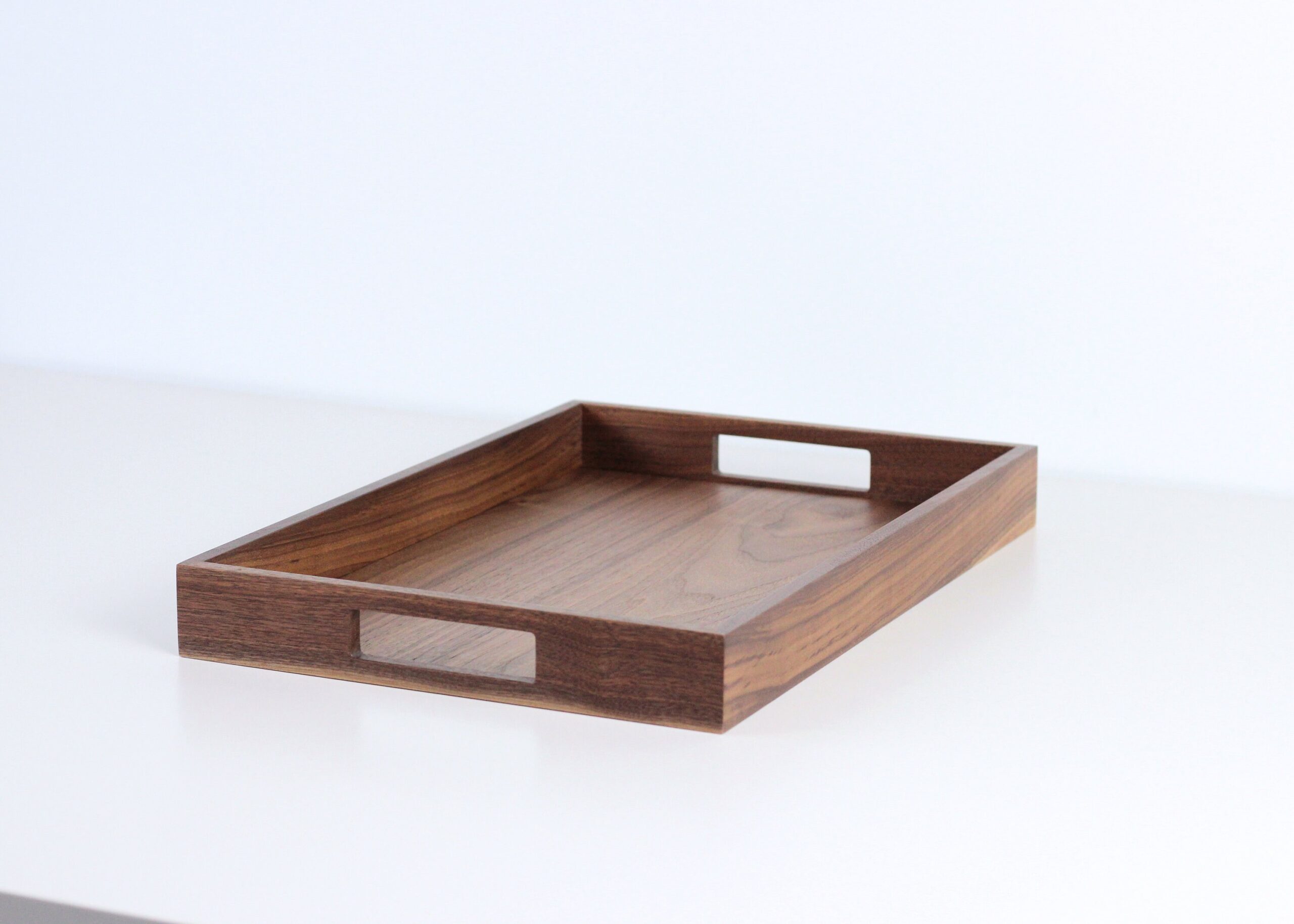 Wooden Ottoman Tray with Handles Wooden Ottoman Tray with Handles