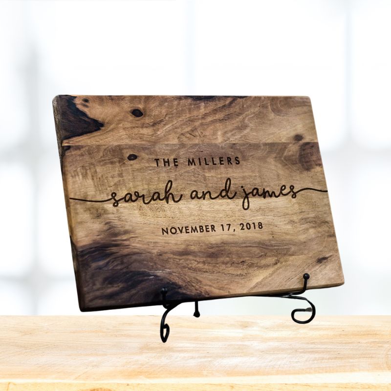 Personalized Cutting Board – Wedding Gift for Couple, Custom Engraved Wooden Board | Bridal Shower, Housewarming Gift for Family Personalized Cutting Board – Wedding Gift for Couple, Custom Engraved Wooden Board | Bridal Shower, Housewarming Gift for Family